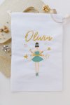 Personalised Embroidered Christmas Bag - Nutcracker Sugar Plum Fairy