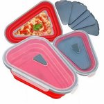 Pizza Silicone Storage Container