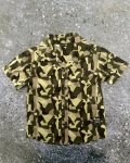 Soda Green Camo Collared Shirt 2 3Y