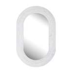 Willow Wave Mirror - White