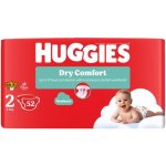 Huggies Dry Comfort Nappies Value Pack Size 2 52S