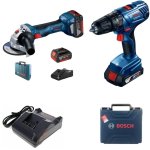 Bosch - Professional Cordless Combo Drill Kit And Cordless Angle Grinder