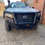 Nissan Navara D23 S cab Bzt X Series Front Bumper With Hoops Replacement For