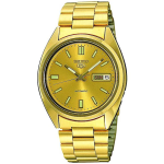 Seiko 5 Automatic Gold Dial Men's Watch SNXS80K1