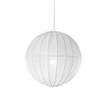 Bubble Ball Fabric Pendant White - 100CM