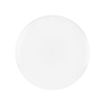 - Embossed Lines Dinner Plate Choose From 5 Colours - Whisper White Set Of 4