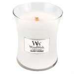 Woodwick Island Coconut Medium Jar Retail Box No