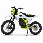 72V 3000W Electric Dirt Bike With 72V 30AH Lithium Battery Off-road Tyre White & Yellow