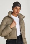 Calvin Klein Monogram Embro Beanie - Black dusty Rose