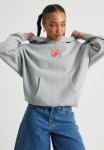 Harley Slouchy Hoodie - Grey Marle jetaime Heart
