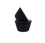 Black Cupcake Casings
