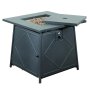 Alva 2-IN-1 Gas Fire Pit Table Smokeless Outdoor Patio Heater