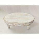 1PC Wooden Display Stand Tray Rustic Wood Plate For Party Decor Antique Wedding Decorative Platter Vintage Tray For Celebration