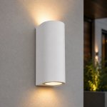 Up And Down Facing Tall Wall Light - White