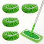 1PC Reusable Microfiber Mop Pad - Washable Durable Flat Floor Mop Cloth For Wet & Dry Use Easy Clean For Bedroom & Home