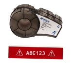 Brady Vinyl Tape M21-750-595-RD 19.05MMX6.4M White On Red Box 6.4 M - At A Discount