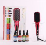Enzo EN-4111 Professional Smart Hairbrush Includes 4 Bottles Of Essence.
