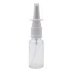 20ML Clear Glass Aromatherapy Bottle With Nasal Sprayer 18 415