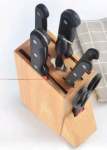 Kitchen Utensil Holder Knife Block With Drainboard