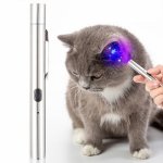 Woods Lamp Cat Moss Detection Lamp Cat Urine Blackhead 365UV Black Mirror Ultraviolet Fluorescent Agent Money Detector Lamp Silv