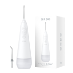 Ordo Hydro Sonic Water Flosser White Silver