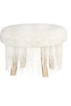 Macrame Tassel Stool
