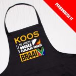 Nou Gaan Ons Braai- Personalised Braai Apron