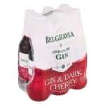 Belgravia Gin & Dark Cherry Nrb 6 X 275ML