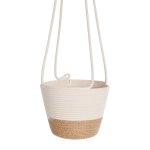 Hanging Planter - Jute Block - Small