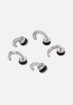 Crocs Ring 5 Pack - Silver