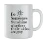 Sunshine Coffee Mugs For Men Women Motivational Sayings Graphic Cup GIFT236