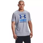 Under Armour Ua Men's Gl Foundation Short Sleeve T-Shirt Assorted - S Gray blue