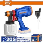 20V Cordless Spray Gun 650ML MIN Solo Unit WSU3066