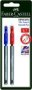 Faber-Castell SPEEDX7 Ball Pen - 0.7MM 2 Pack 1 X Blue / 1 X Red