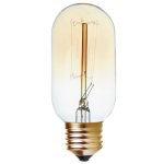40W T45 Carbon Filament Lantern Bulb E27 Es