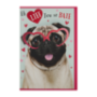 CARLTON Afrikaans Seasonal Valentine's Day Card Ao Design May Vary