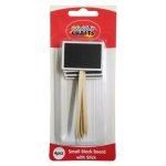 Small Rectangular Black Board With Sticks 4 Piece
