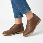Origin Full Grain Leather Boot - Tan Full Waxy Leather - 9