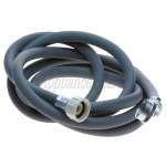 Whirlpool 3 Meter Inlet Hose 1 X Straight Fitting & 1 X 90 Usa Thread Fitting