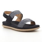 Irene Strap Sandals - Navy - 8
