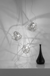 Wire Silver Pendant Light