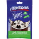 Marltons Semi-moist Lamb Strip Dog Treats 120G
