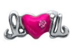 FLC5 - I Love You Floating Locket Charm