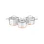 Legend Heritage Chef 6 Piece Stainless Steel Cookware Set Silver