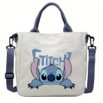 Authorized 1PC Stitch Anime Peripheral Shoulder Bag Crossbody Bag Removable Shoulder Strap Handbag