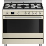 Smeg 90CM Concert Gas-electric Vintage Cream Cooker SSA91MAP2