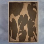 Haven 1 Art Print - A1 Framed Canvas With Natural Wood Frame