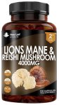 Lions Mane & Reishi High Strength Capsules 2 Month Supply