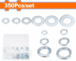 Washer Kit Flat lock M4-M12 350PCS