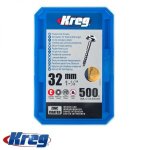 Kreg Zinc Pocket Hole Screws 32MM 1.25' 8 Coarse Thread Mx Loc 500CT